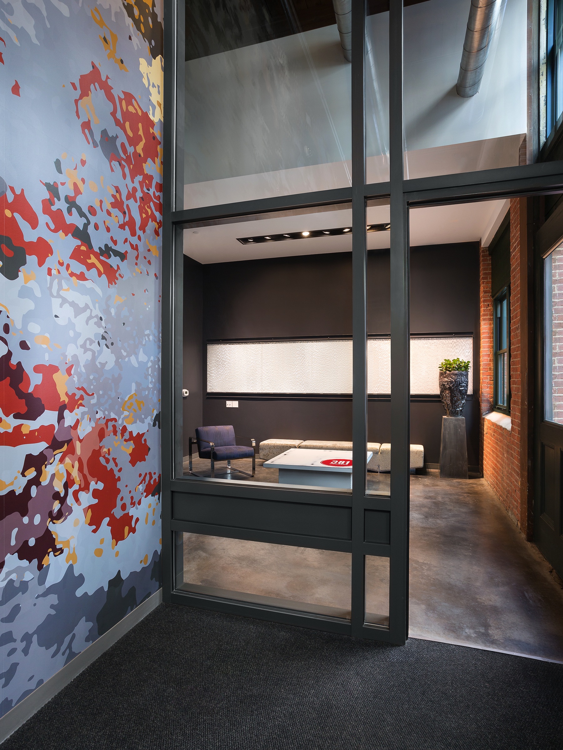 381 Congress Lobby and Art Installation