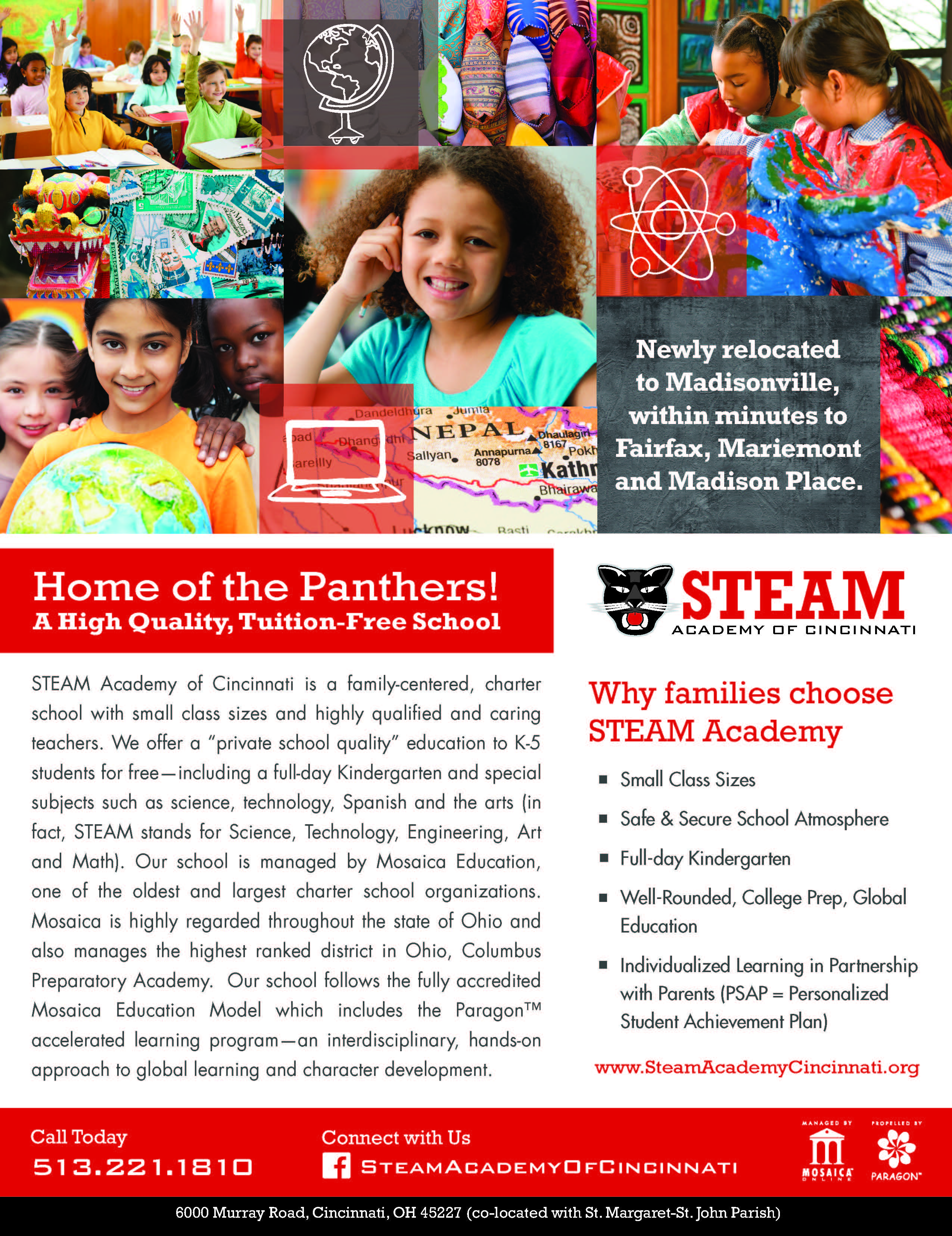 STEAM Academy of Cincinnati Flyer