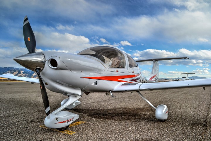 DA40 state-of-the-art training aircraft