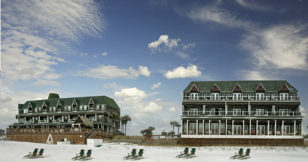 An all-inclusive resort, Henderson Park Inn in Destin is the only beach front hotel on the Emerald Coast.