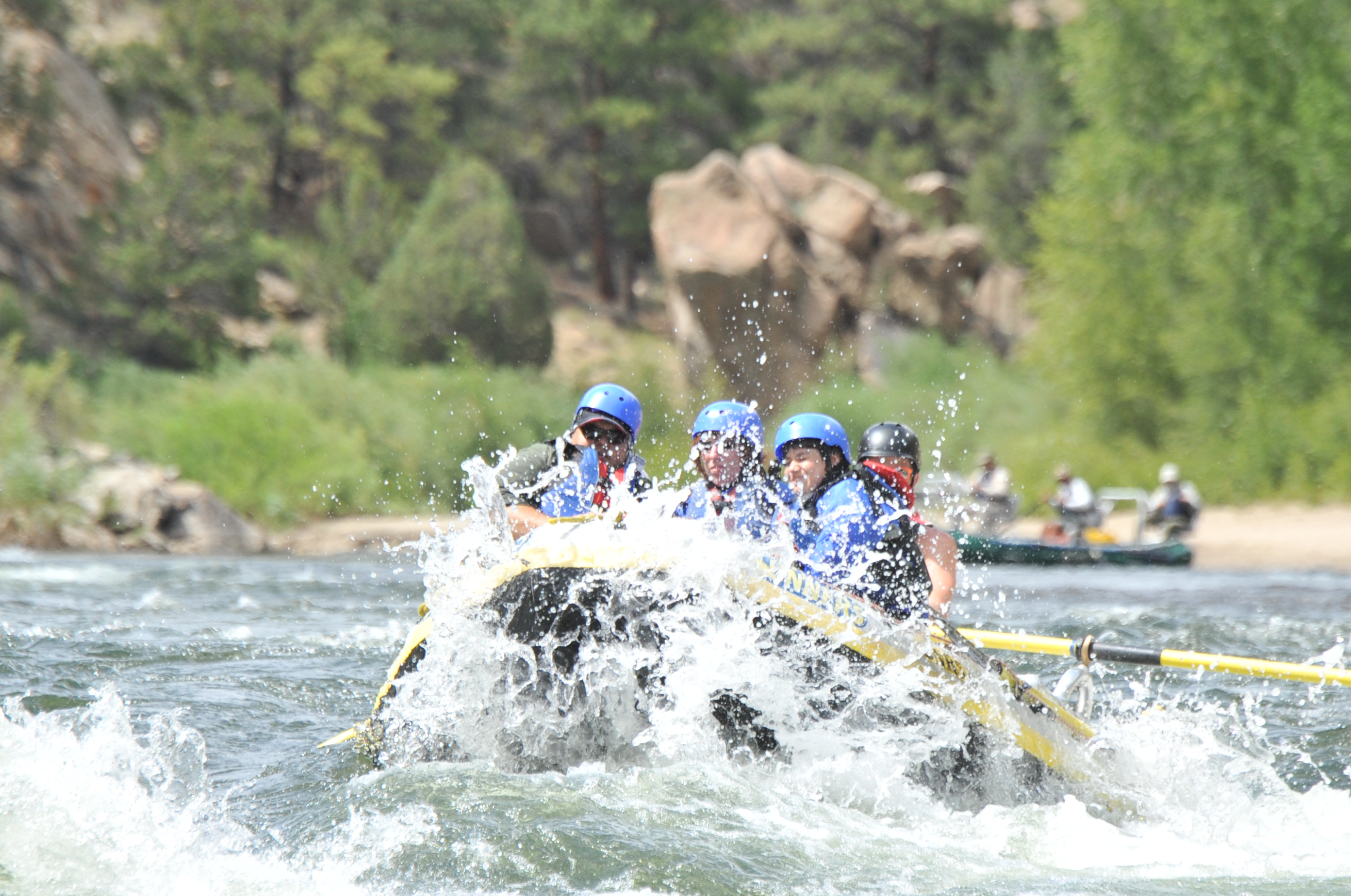 Rafting Colorado's Arkansas River.
