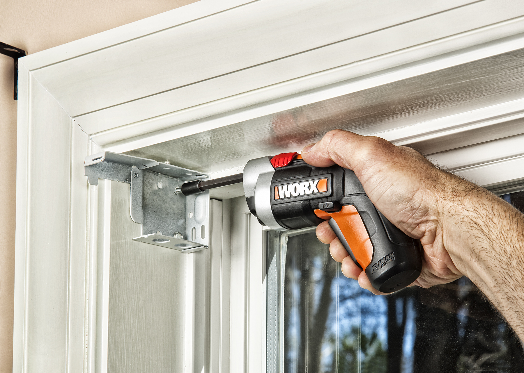 WORX XTD is great for installing mini-blinds