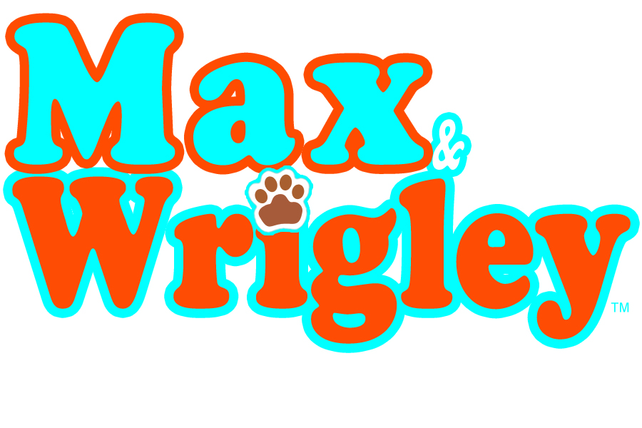 MAX & WRIGLEY™ 3D Childrens Animation Series Logo