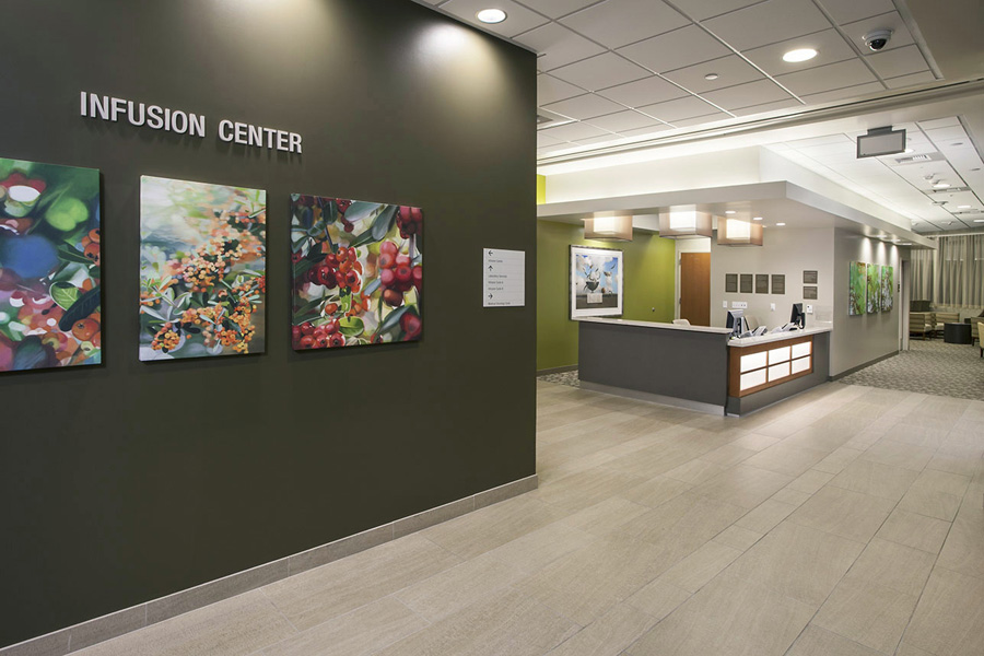 The Chao Comprehensive Cancer Center is a 20-year-old facility located at the UCI Medical Center that was recently renovated the facility to keep up with the needs of physicians and patients.