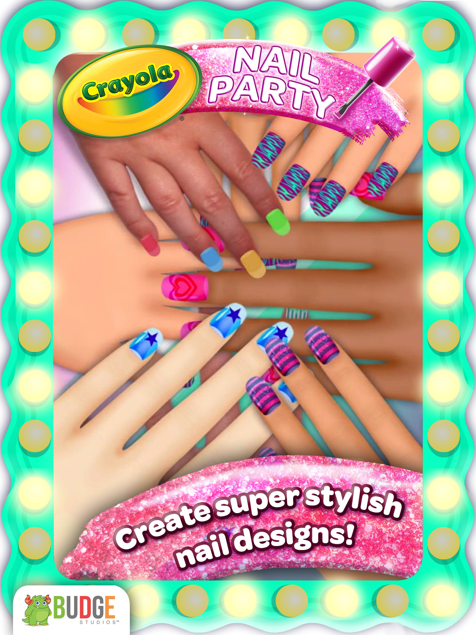 Create super stylish nail designs!
