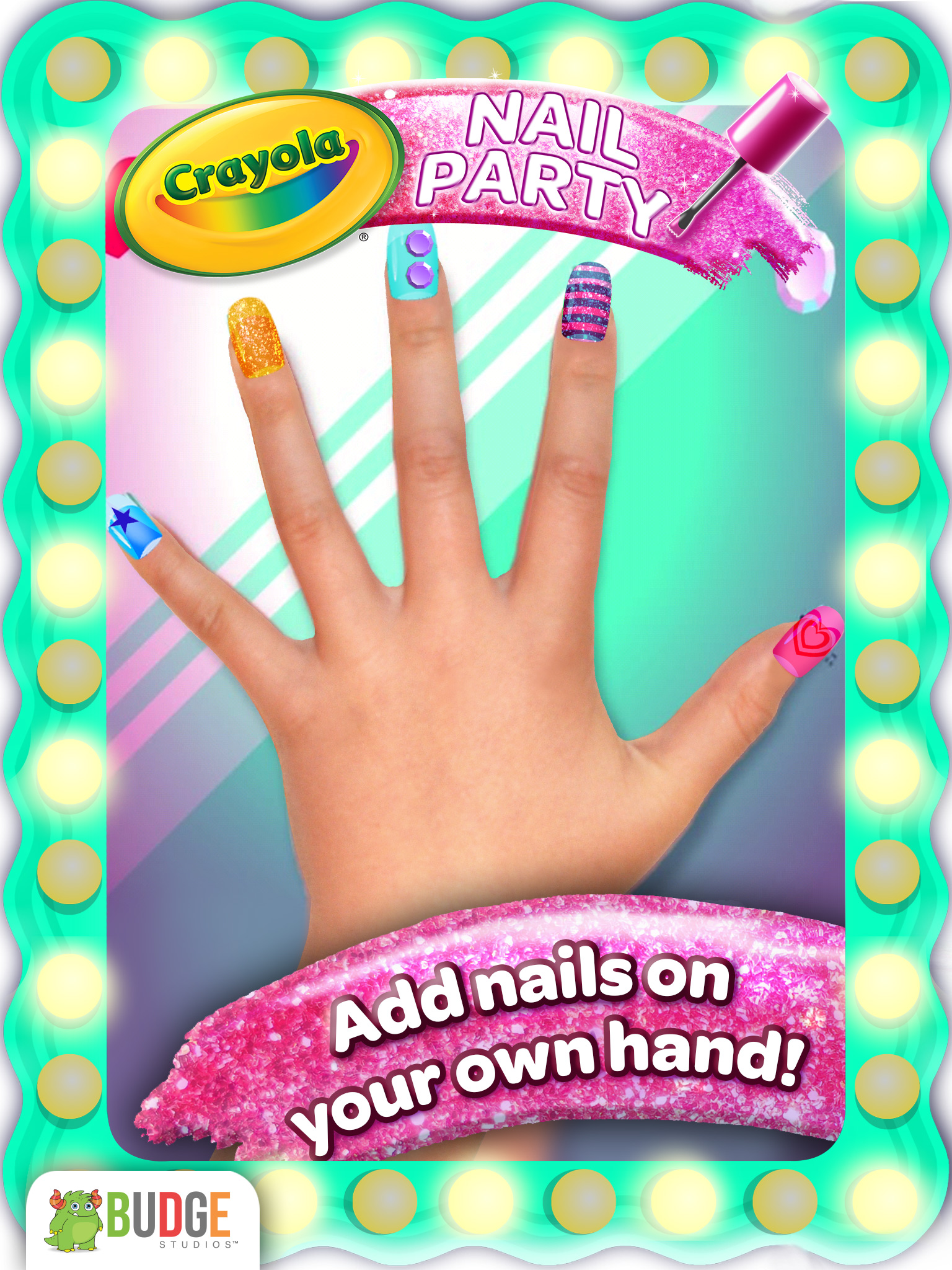 Add nails on your own hands!