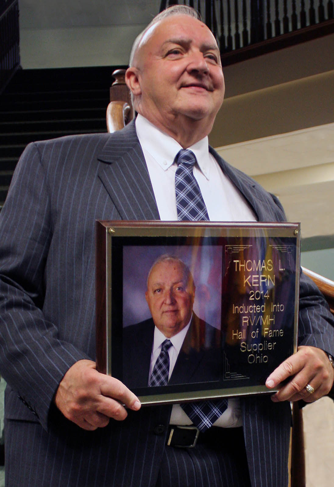Tom Kern, Hall of Fame member, Class of 2014