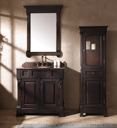 Brookfield 35" Single Bathroom Vanity With Cabinet 147-114-5561 from James Martin Furniture