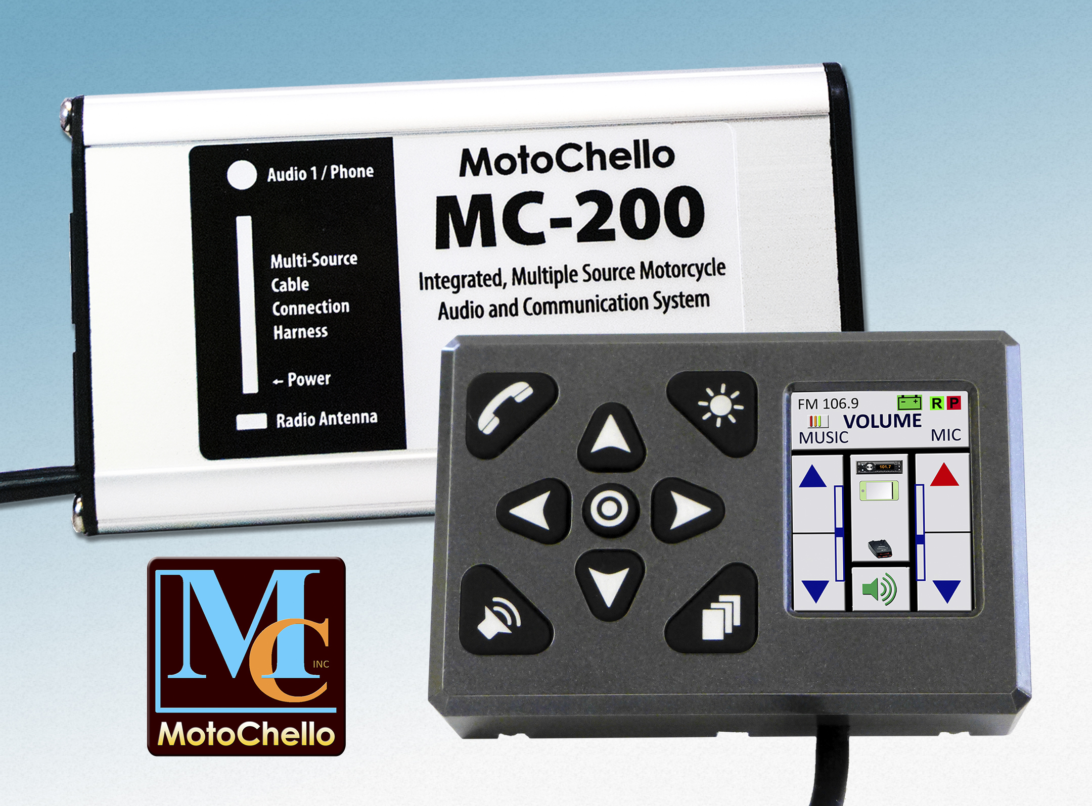 MotoChello MC-200 audio system