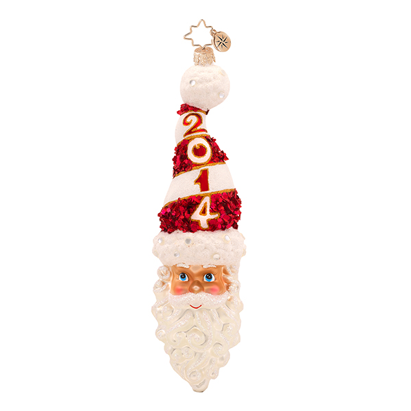The 2014 dated Christopher Radko Kringle Twist is a fun ornament to commemorate the year. Christopher Radko dated ornaments continue to be top sellers.