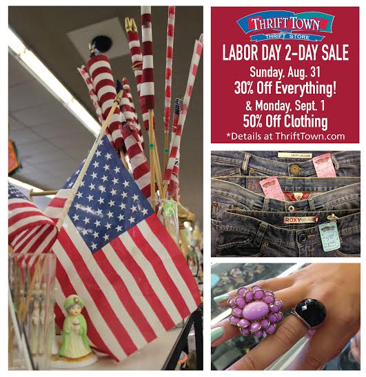 Labor Day Sale at Thrift Town