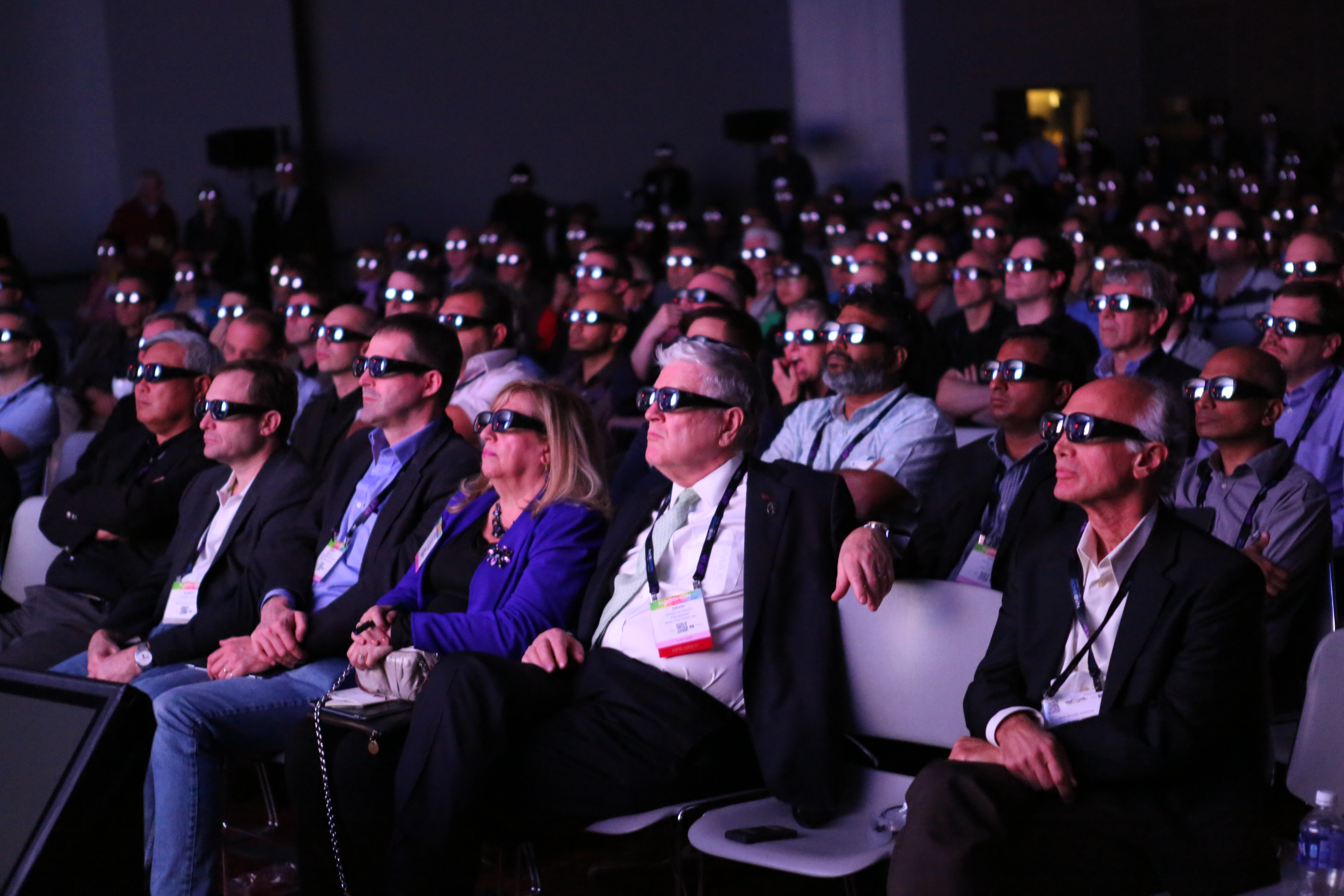 Laser Demonstation at 2014 NABShow's Technology Summit on Cinema