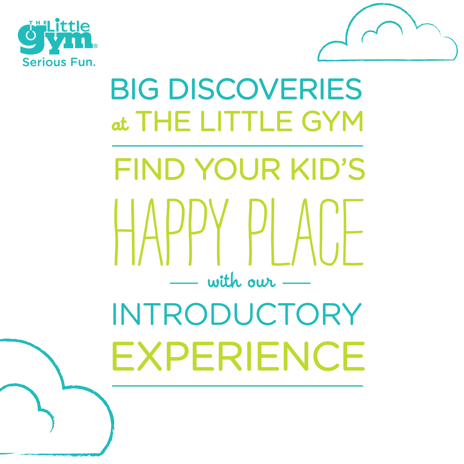 Find your Kid's Happy Place with our Introductory Experience