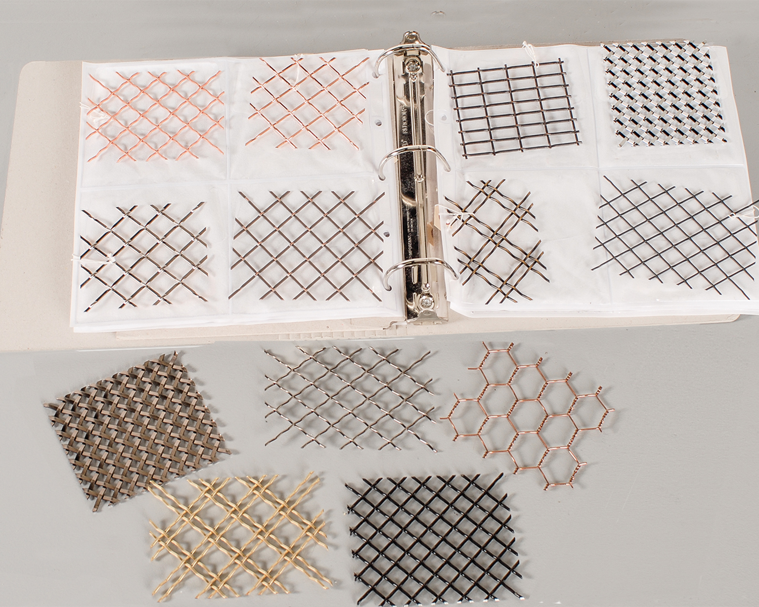 Outwater’s Woven Wire Grille Sample Kit