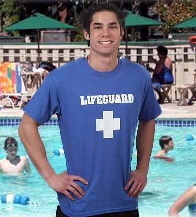 Blue Lifeguard T-Shirt