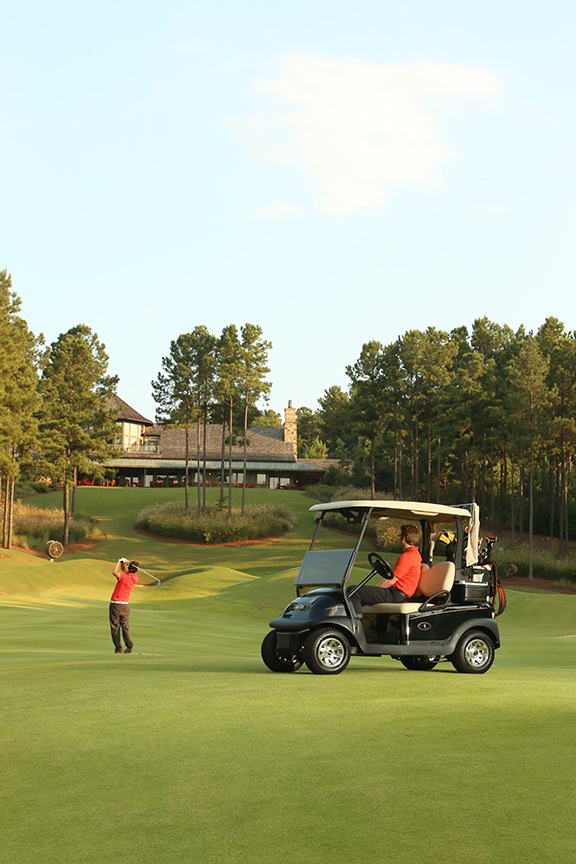 Club Car's Precedent golf car with built-in connectivity that enhances the game is the Official Golf Car of the PGA of America.