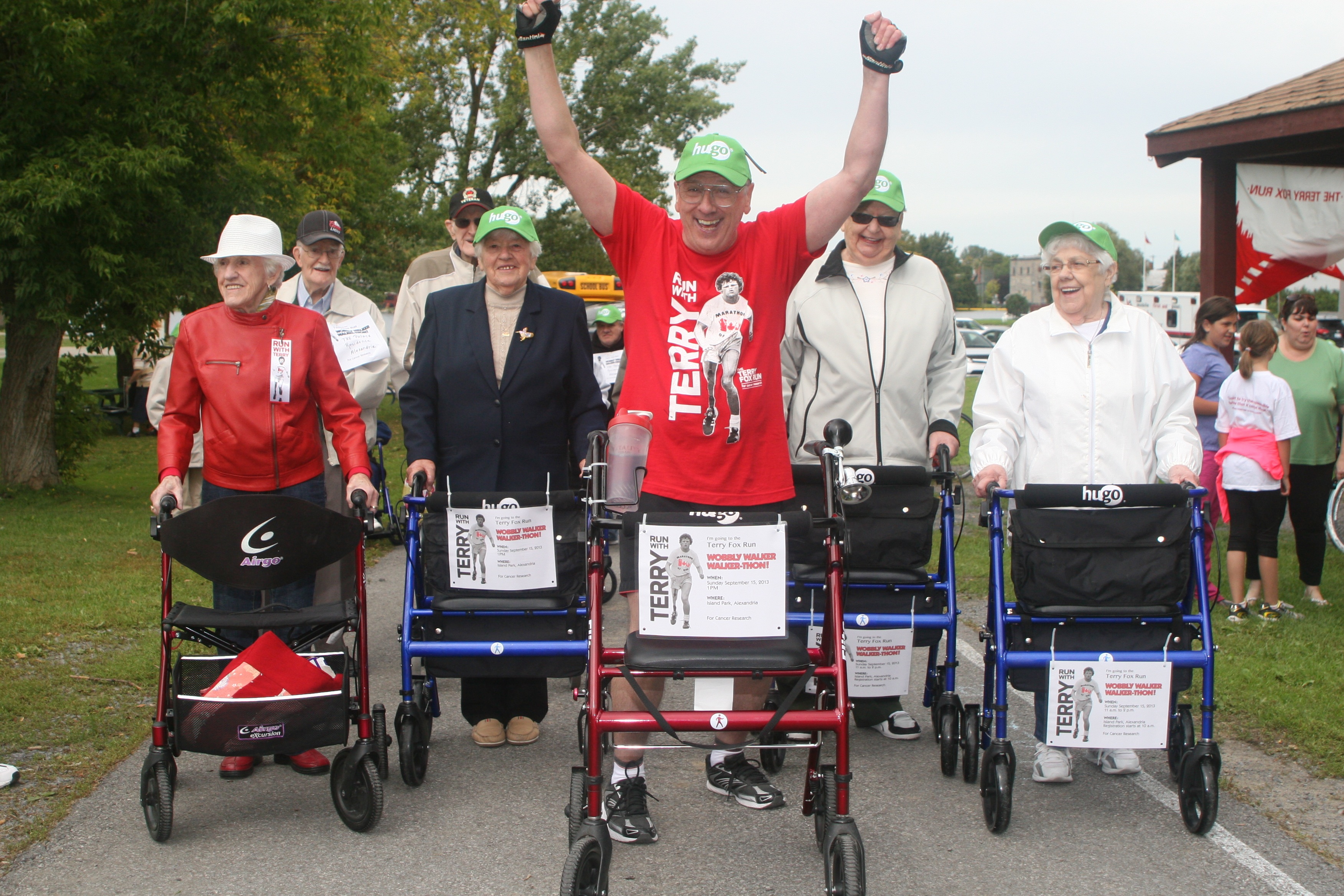 Bob Hardy adapts marathons to accommodate people who walk with rollators