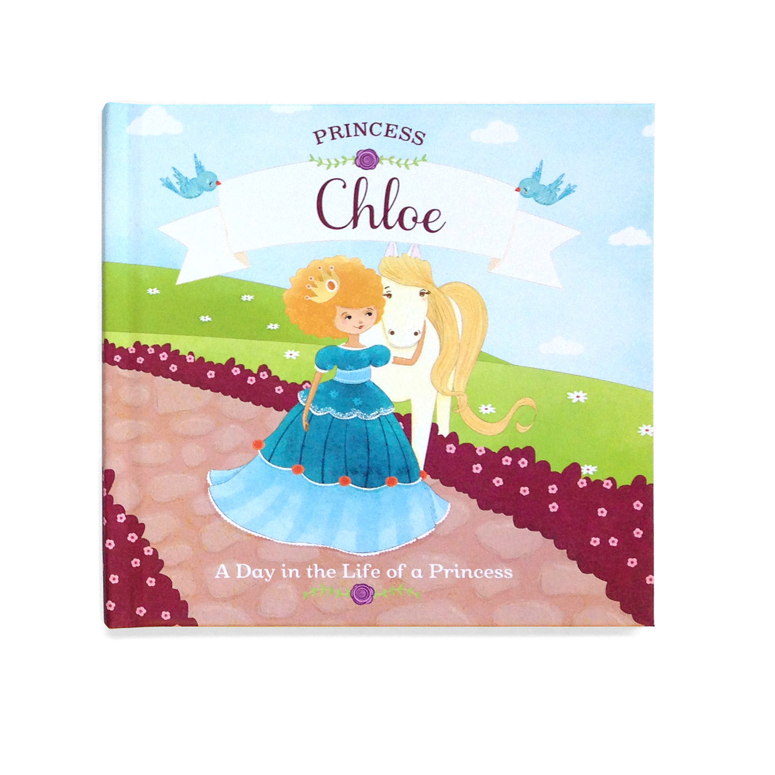 “Princess: A Day in the Life of a Princess" is a charming personalized storybook that turns its young reader into a princess.