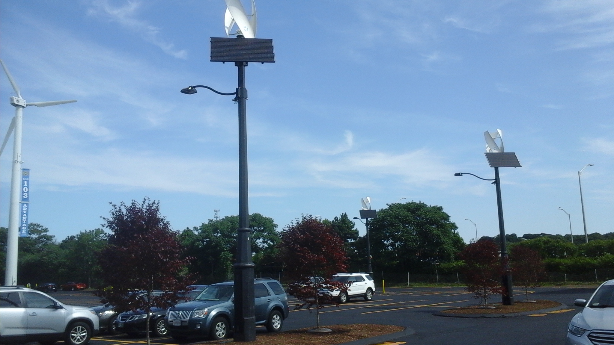 Solar and Wind Powers the Lights at IBEW Local 103's Headquarters.