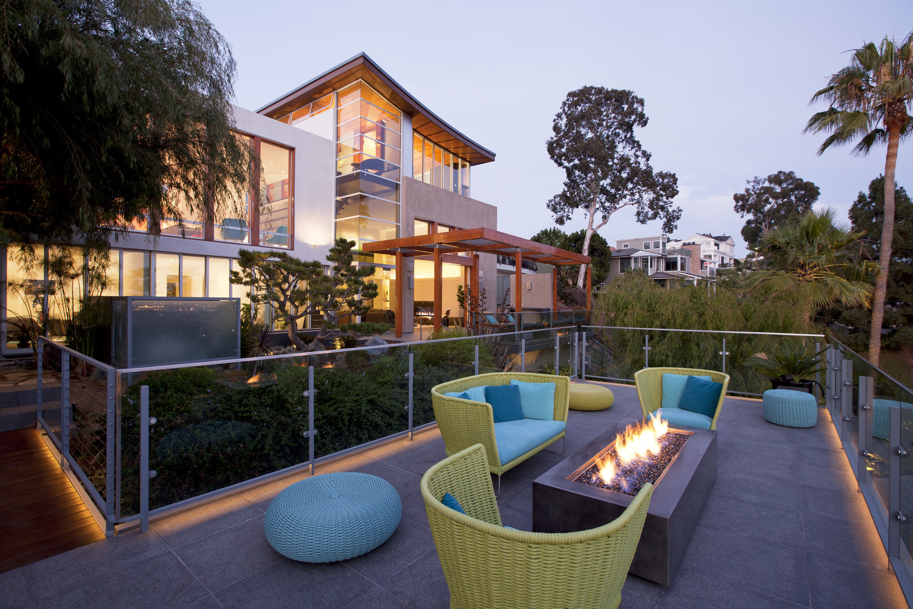 Safdie Rabines Architects home in San Diego
