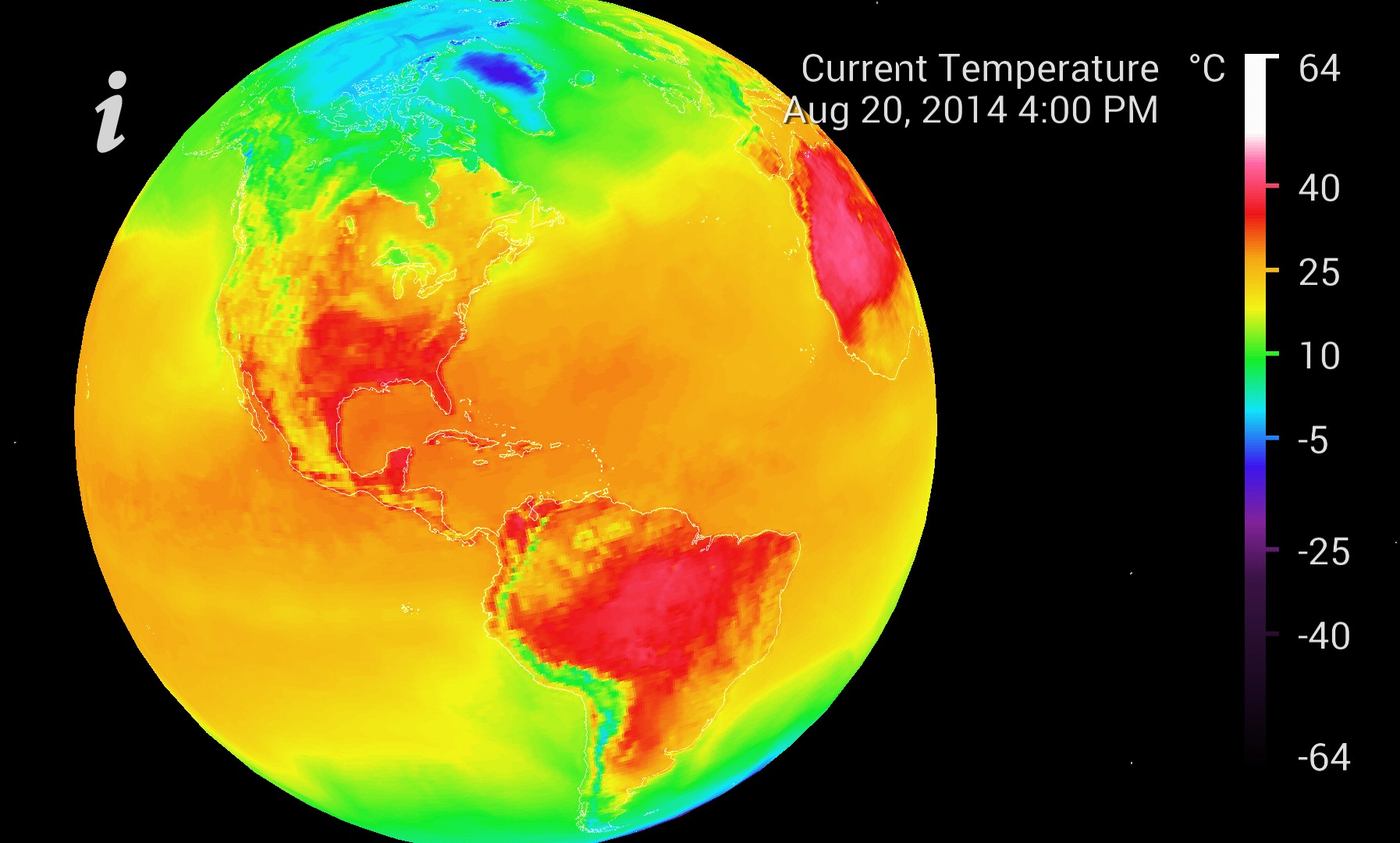 Температура на поверхности планеты земля