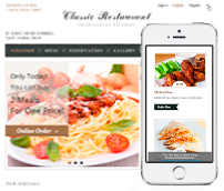 Classic Restaurant Website & Mobile App