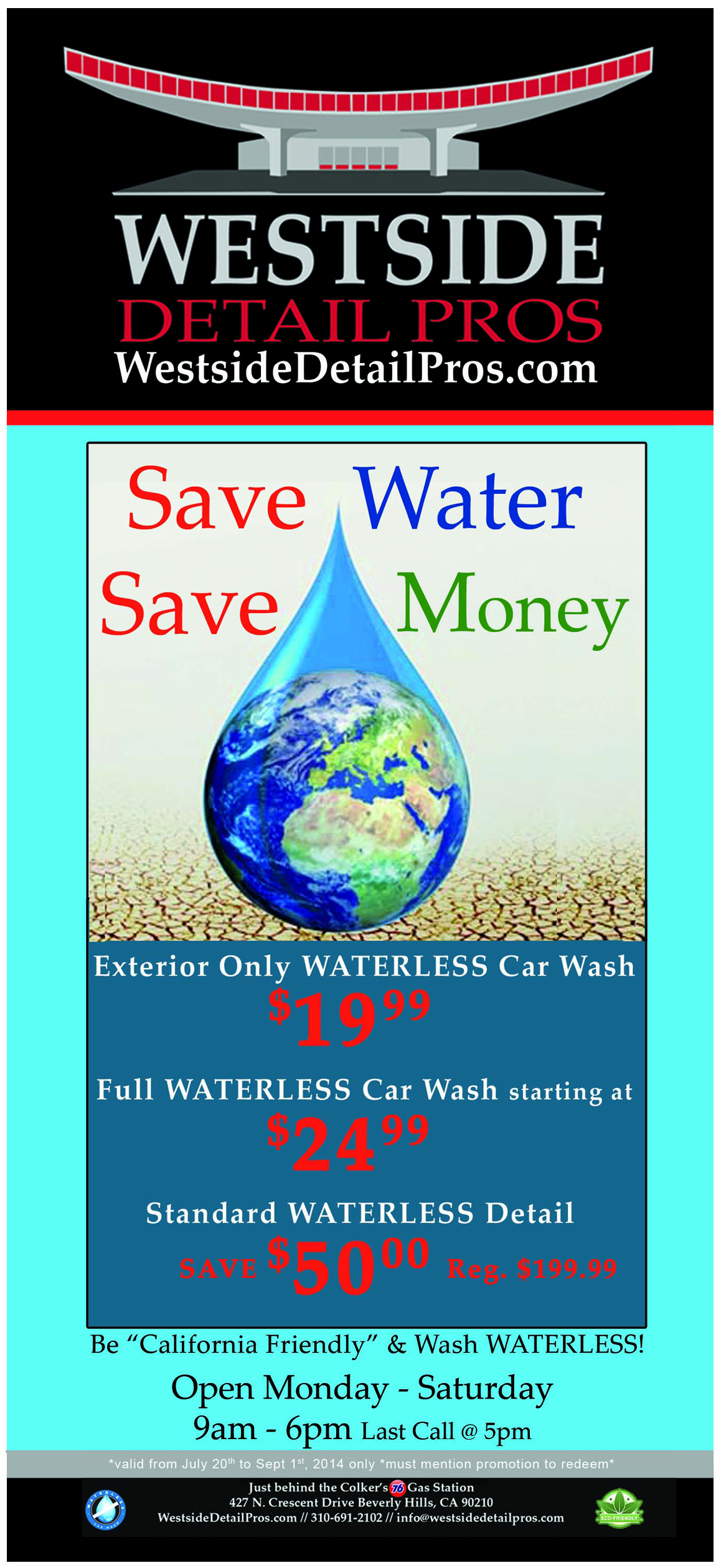 Save Money and Save Water