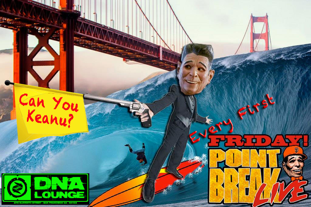 Point Break LIVE! onstage in Los Angeles and San Francisco