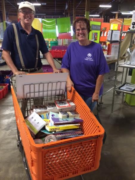 Educators stock up on books