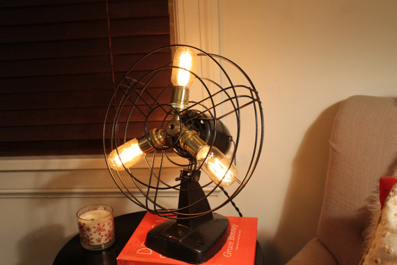 Antique Fan Lighting Fixture