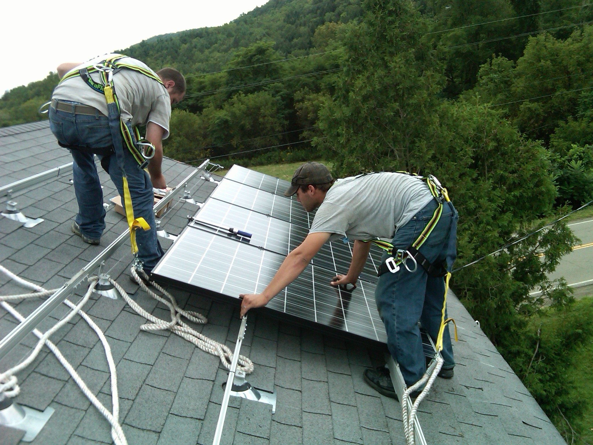 Twin Tier Solar Installation