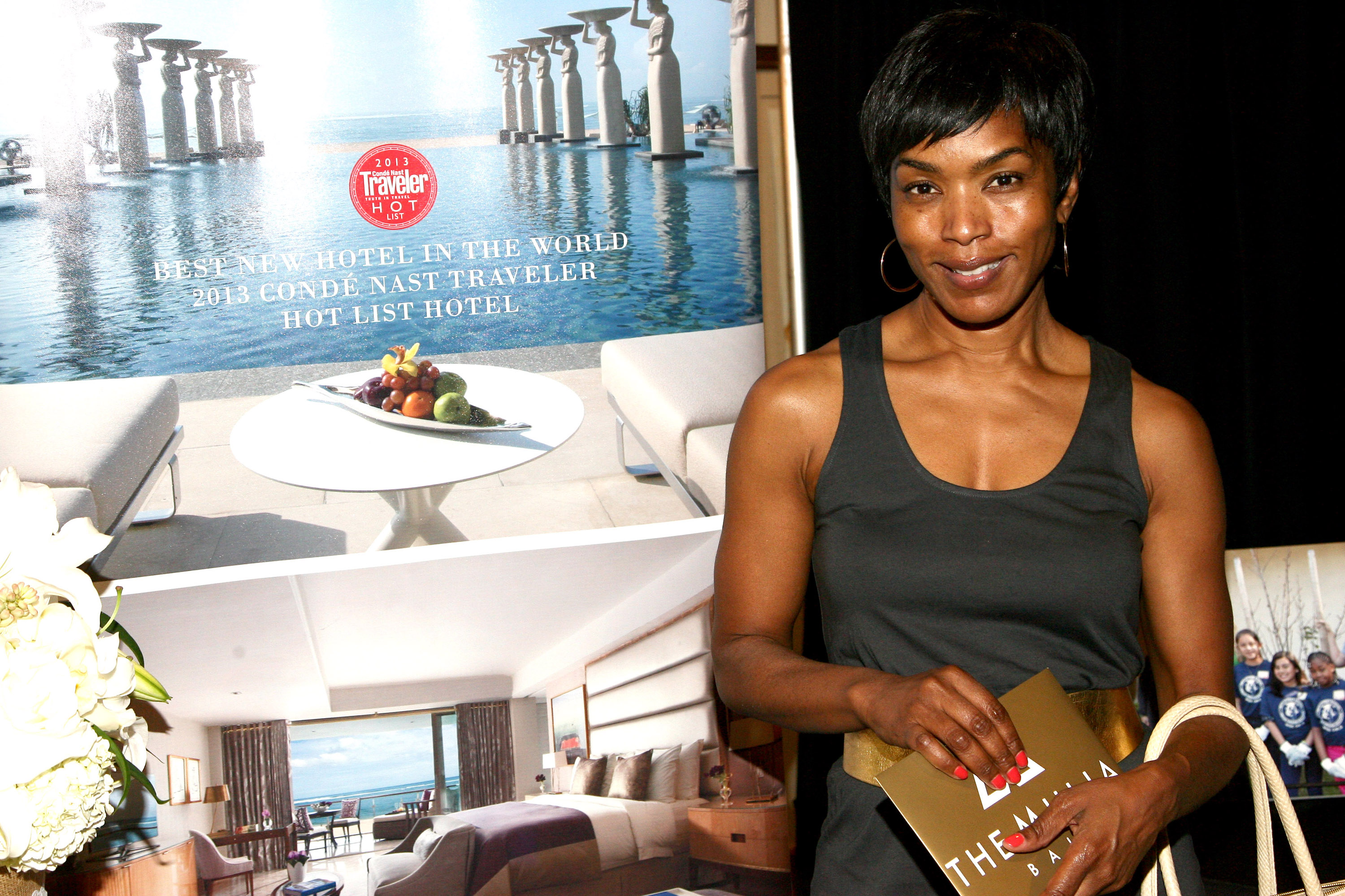 Emmy Nominee - Angela Bassett - Receives a Gift Certificate from The Mulia, Mulia Resort & Villas – Nusa Dua, Bali