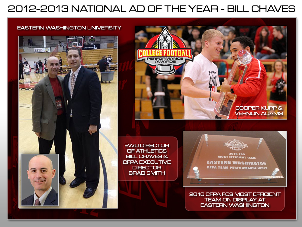 Bill Chaves - 2012-2013 National AD of the Year