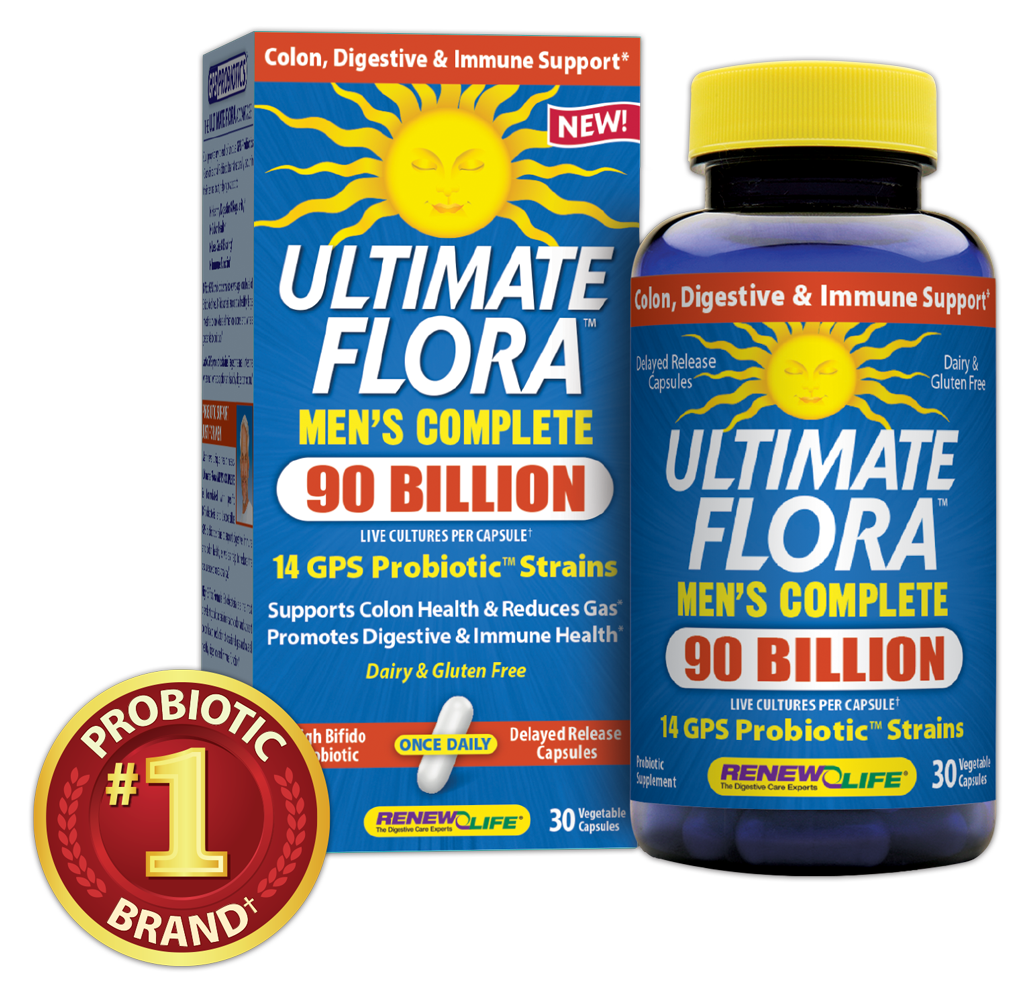 ReNew Life Introduces Ultimate Flora™ Men’s Complete Probiotic 90 ...