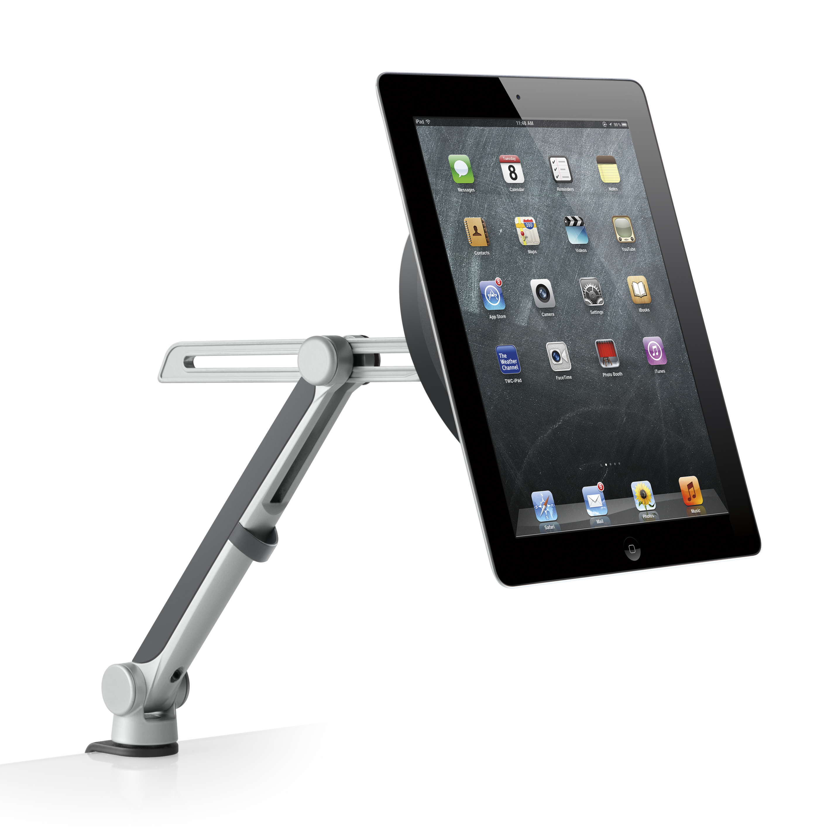 Innovative Office Products is now shipping Tablik - the first purpose-built tablet desk mount arm on the market.