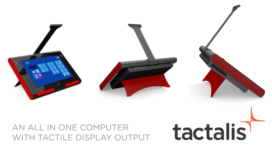 Tactalis Origin Tactile Tablet Computer