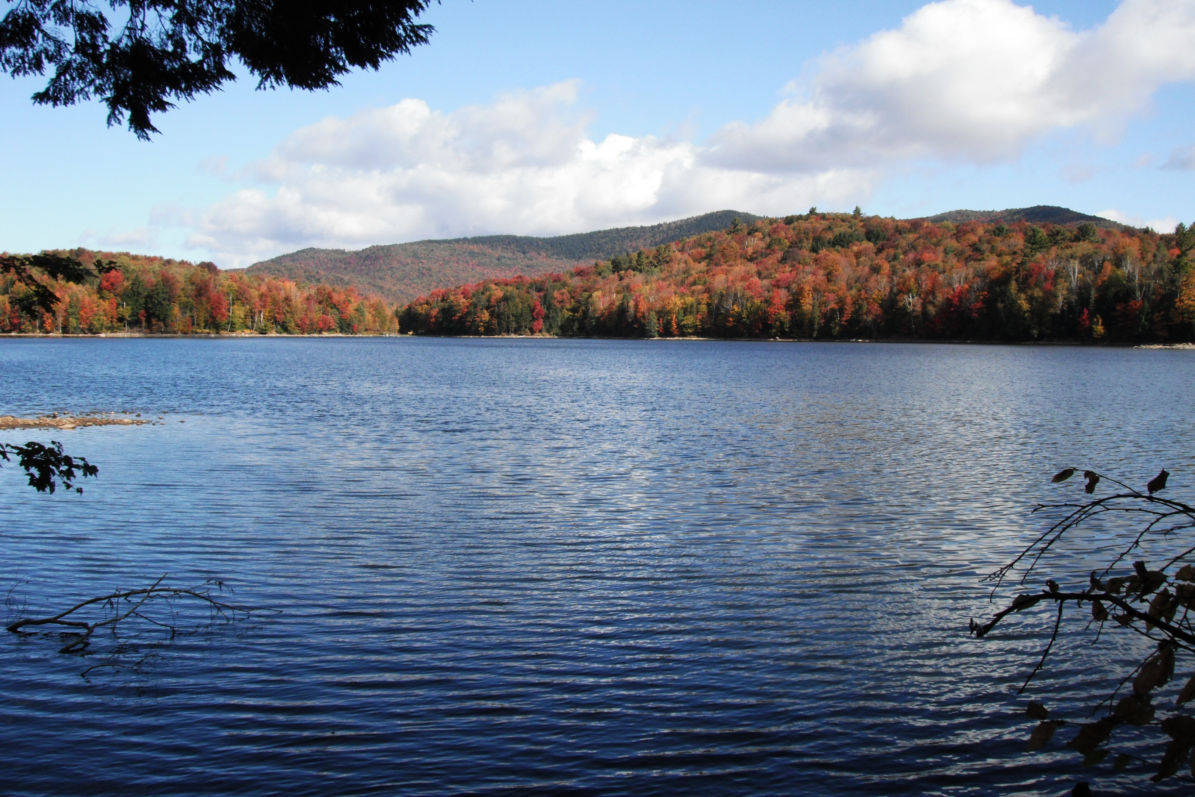 Kent pond in the fall