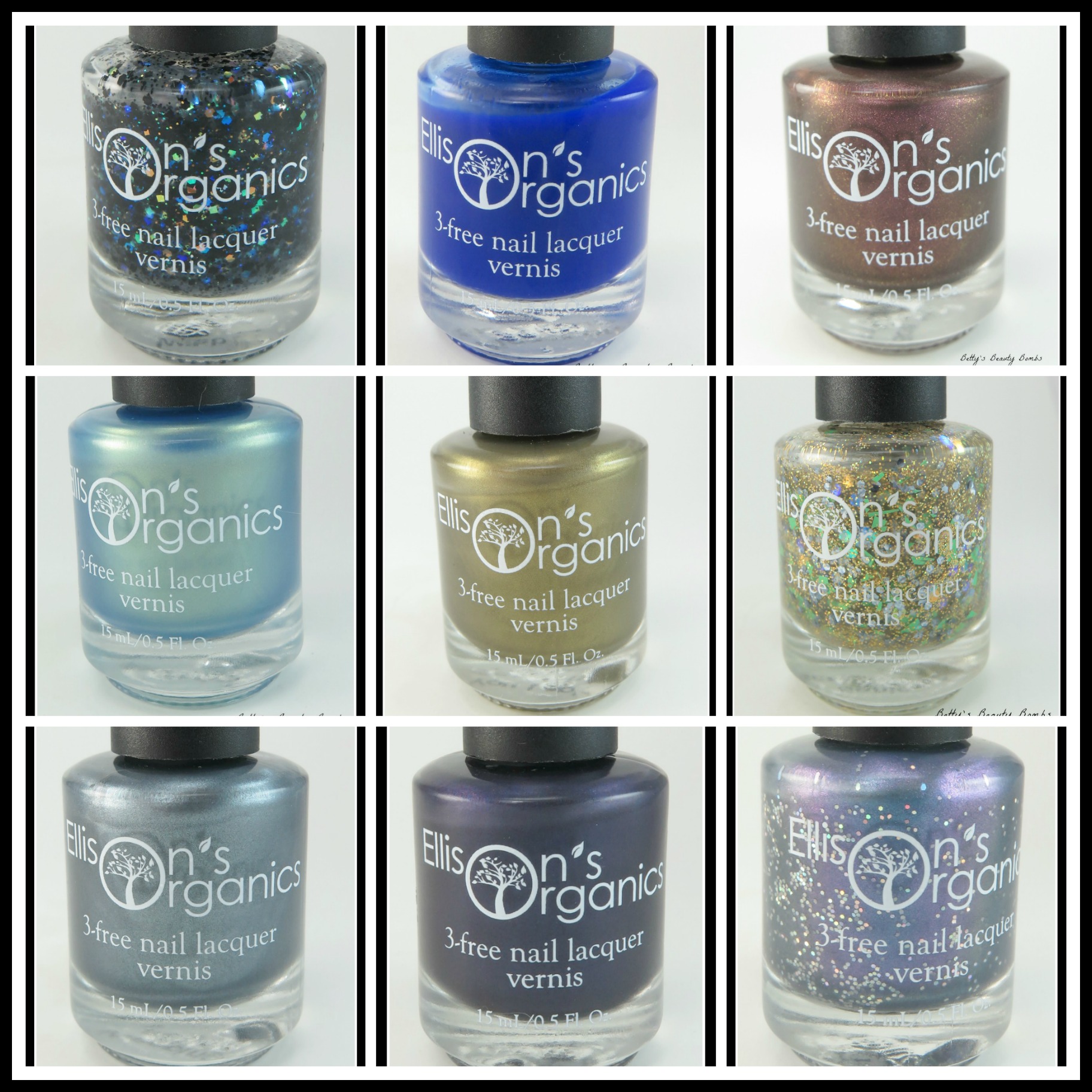 The Doctor Who Collection of Three-Free, Vegan Nail Polishes