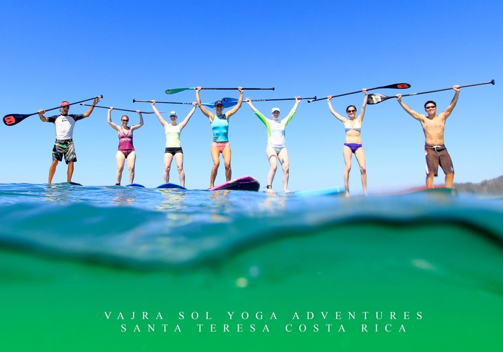Learn to Stand Up Paddle (SUP) with Vajra Sol Yoga Adventures.