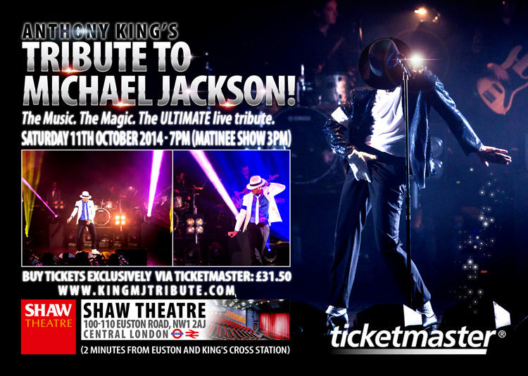 Michael Jackson tribute show London info 1