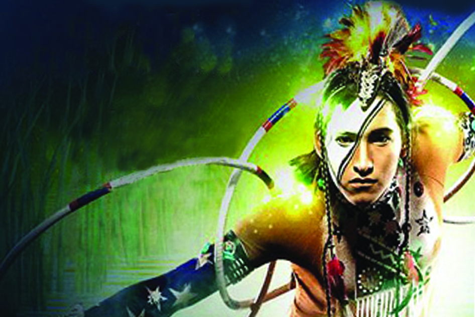 The new Silver Dollar City Wild West Show features 6-time world champion Native American Hoop Dancer Nakotah LaRance.