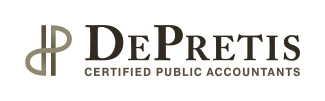 New logo for DePretis CPAs.