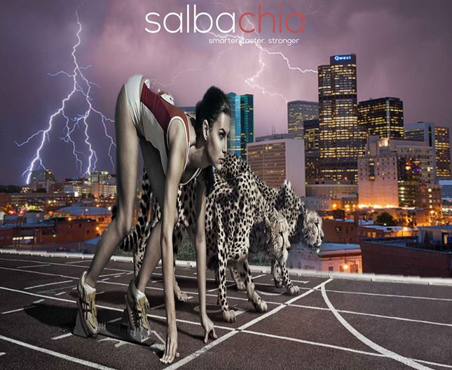 Salba Chia: Smarter. Faster. Stronger.