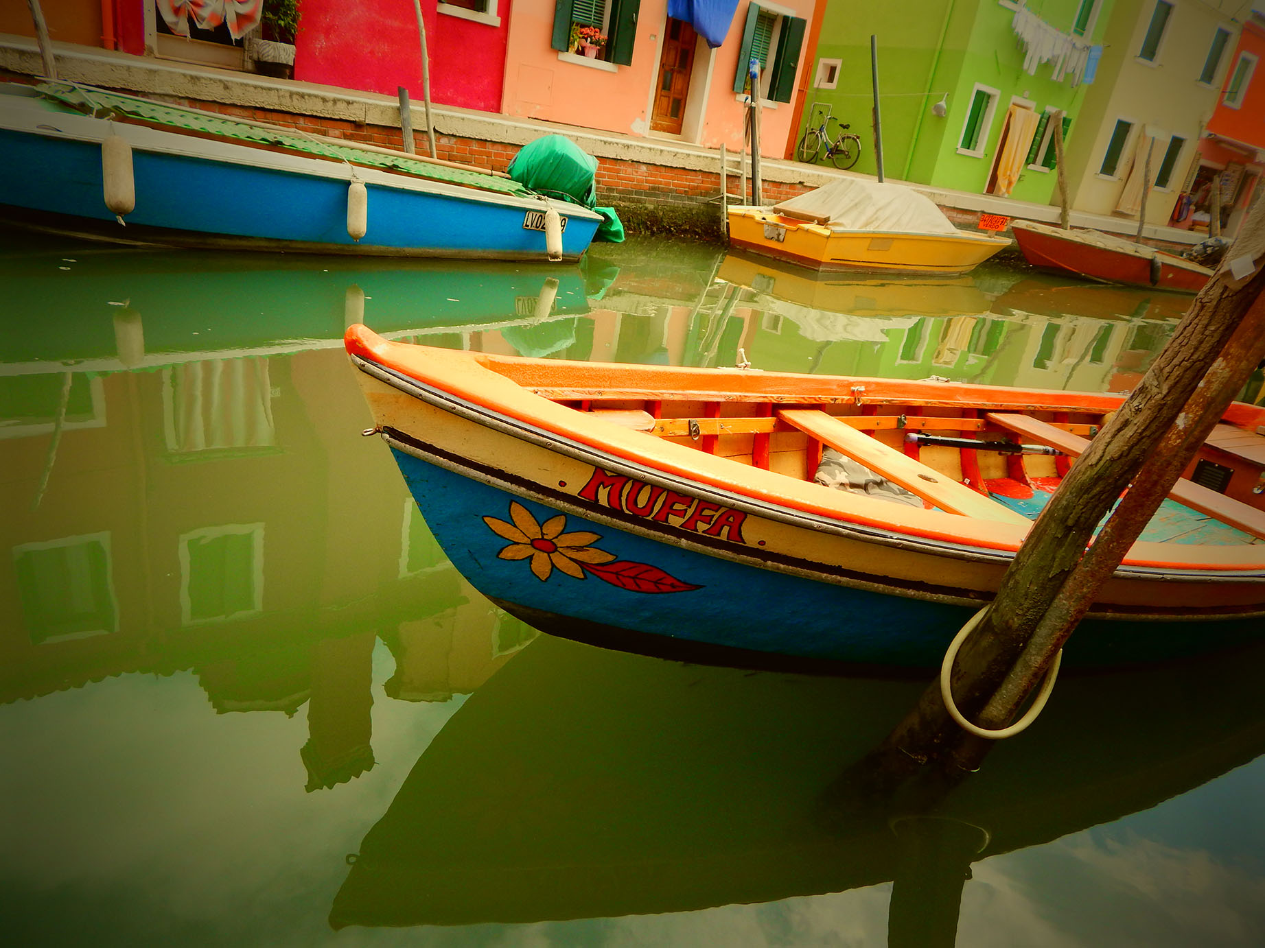 "Burano boats,"