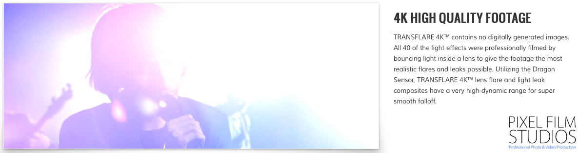 TransFlare 4K Home Page