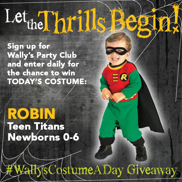 #WallysCostumeADay Giveaway - Robin