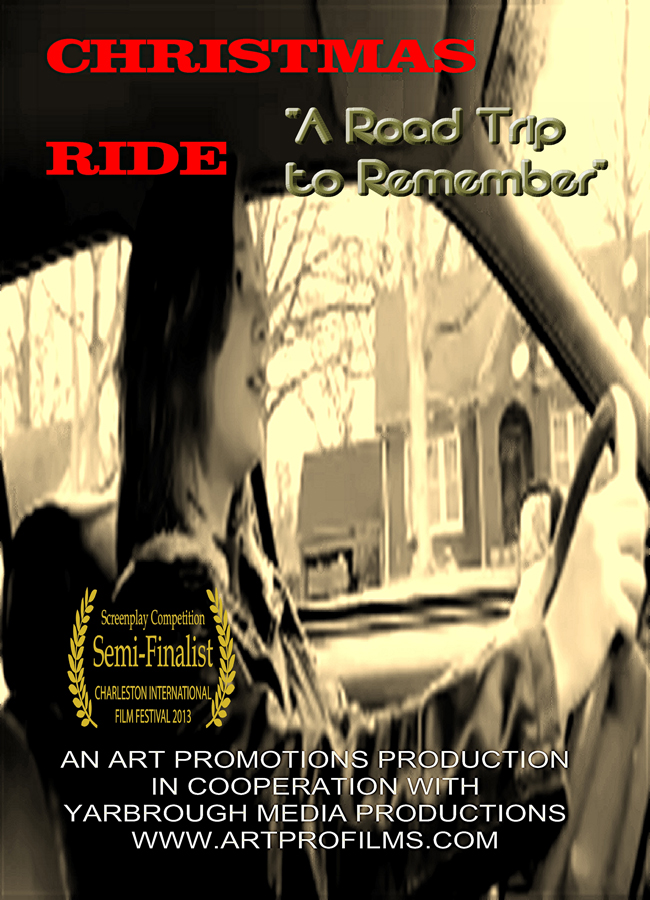 At the Wheel, Poster for Christmas Ride featuring Brittney Ham