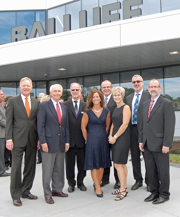 Kentucky Gov. Steve Beshear and Balluff Inc. Management Team