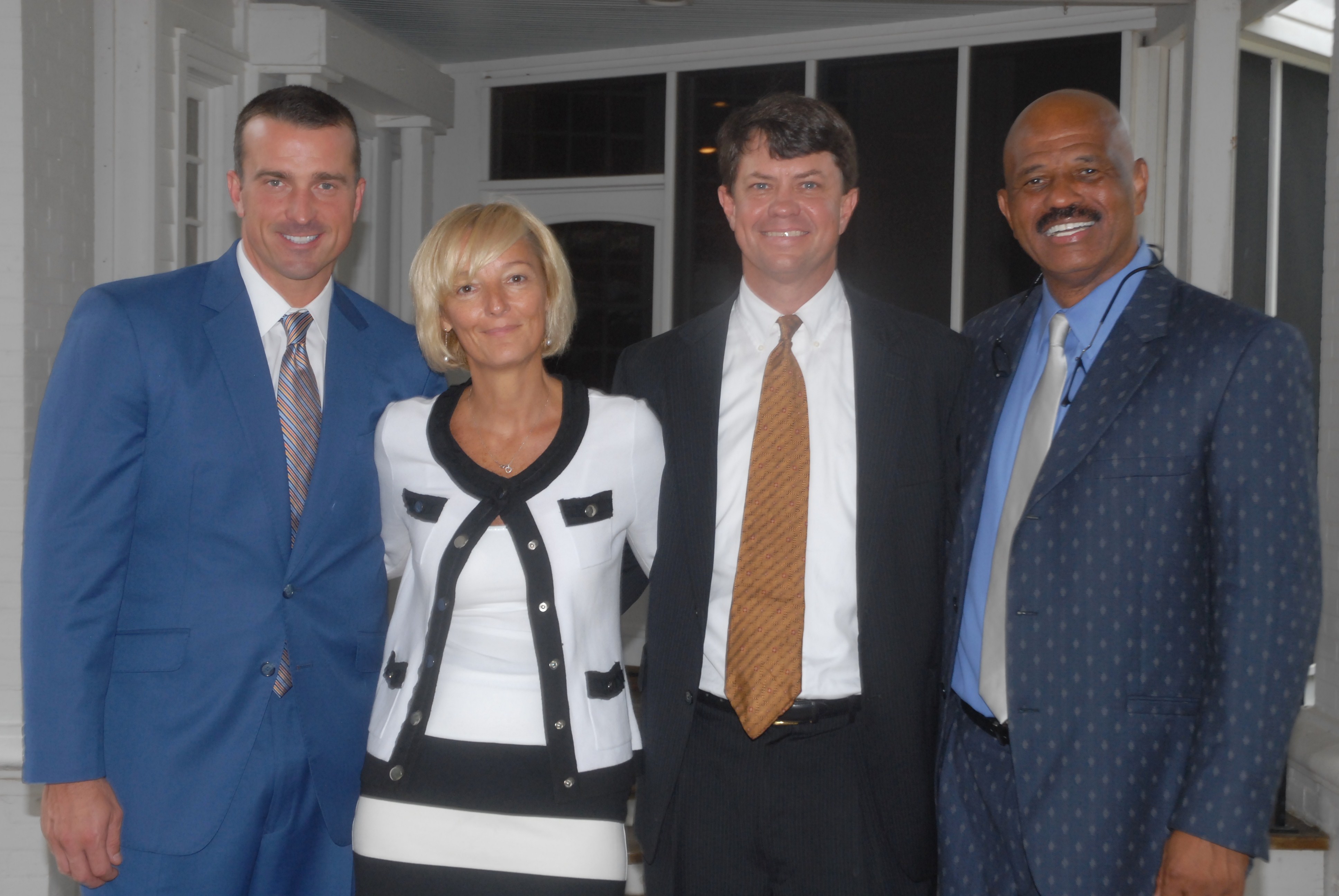 Chris Herren, Karen Prince, President of Summit, Trey Carter, CEO of Summit and Coach John Lucas