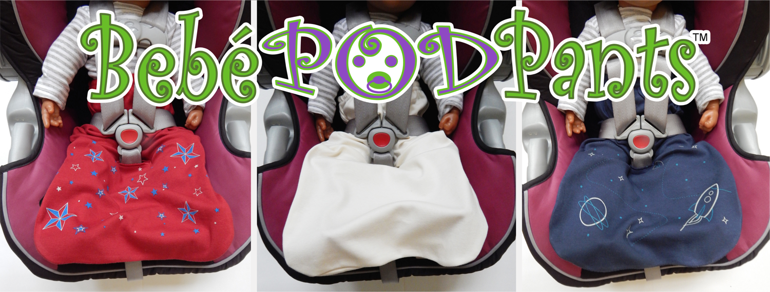 Bebé PODPants are great for busy parents on the go!